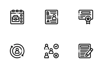 Hiring Process Icon Pack