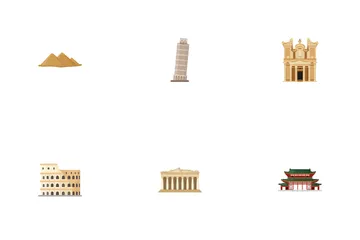 Historical Building Icon Pack