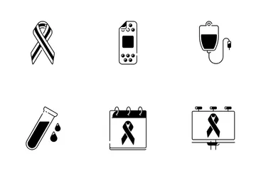 HIV AIDS Icon Pack