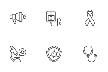 HIV And AIDS Icon Pack