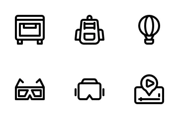 Hobbies And Activity Icon Pack