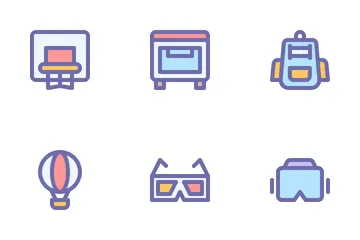 Hobbies And Activity Icon Pack