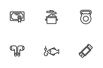 Hobbies And Free Time Icon Pack