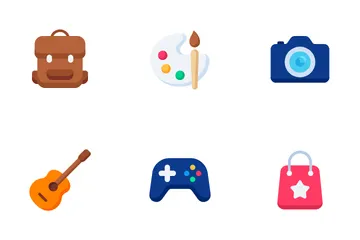 Hobbies And Free Time Icon Pack