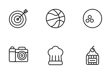 Hobbies And Freetime Icon Pack