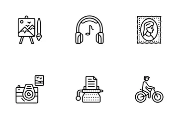 Hobbies And Interest Icon Pack