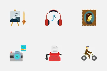 Hobbies And Interest Icon Pack