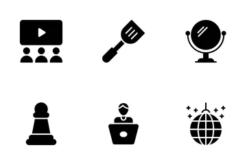 Hobbies And Interest Icon Pack