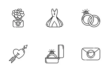 Hochzeit Symbolpack