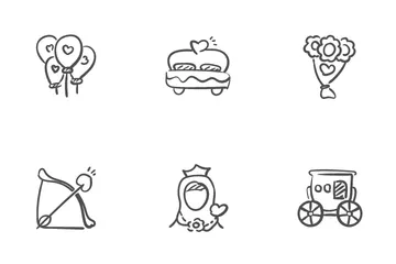 Hochzeit Symbolpack