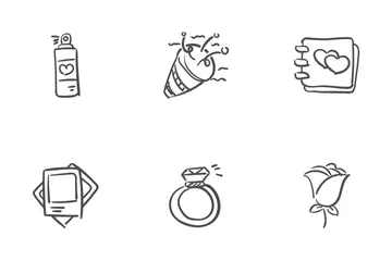 Hochzeit Symbolpack