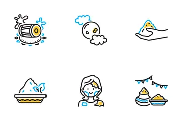 Holi Icon Pack