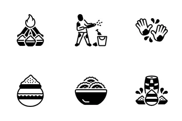 Holi Paquete de Iconos