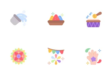 Holi Icon Pack