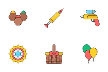 Holi Icon Pack
