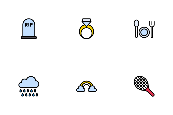 40 Sixpack Colored Outline Icons - Free in SVG, PNG, ICO - IconScout