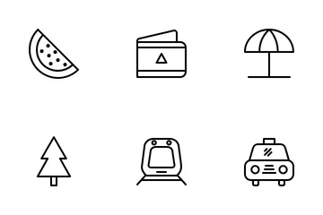 Holiday And Travel Icon Pack