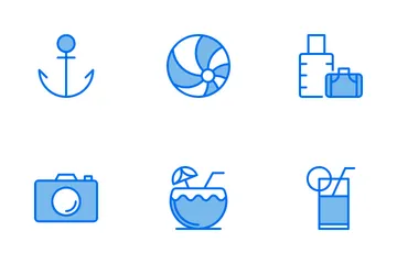 Holiday And Trip Icon Pack