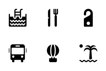 Holidays And Vacations Icon Pack