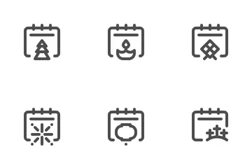 Holidays & Festivals Icon Pack