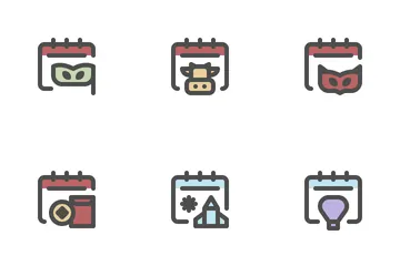 Holidays & Festivals Icon Pack