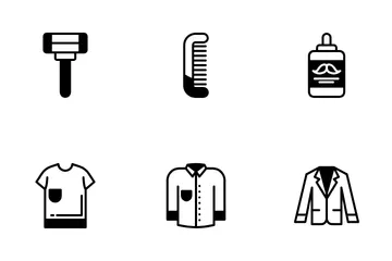 Hombre de moda Icon Pack