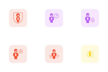 Hombre usuario Paquete de Iconos