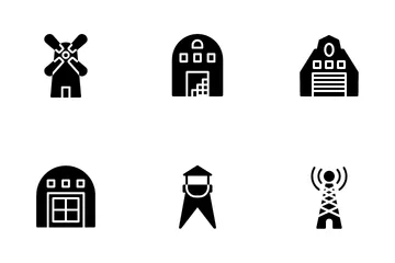 Home And Building Icon Pack