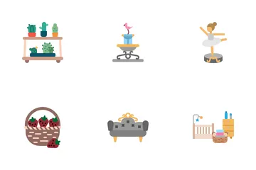 Home And Decoration Icon Pack