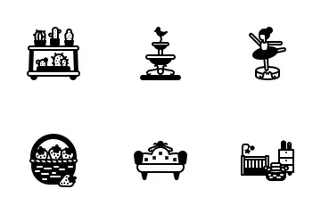 Home And Decoration Icon Pack