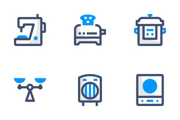 Home Appliances Basic Icon Pack