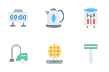 Home Appliances Basic Icon Pack