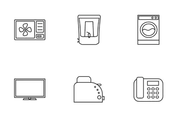 Home Appliances Icon Pack