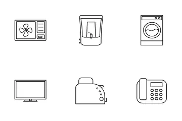 Home Appliances Icon Pack