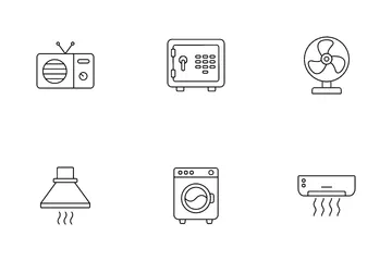Home Appliances  Vol 1 Icon Pack