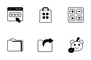 Home-Bildschirm-Apps Icon Pack