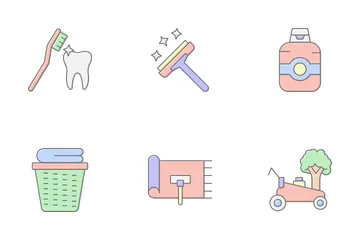 Home Cleaning Icon Pack