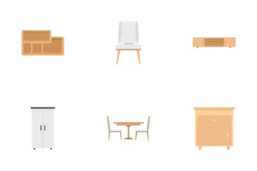 Home Decor And Furniture Icon Pack