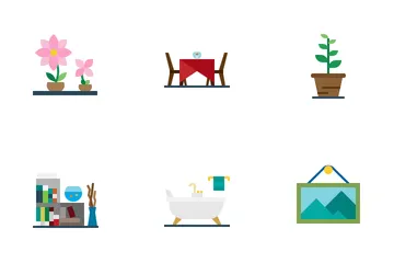 Home Decoration Icon Pack
