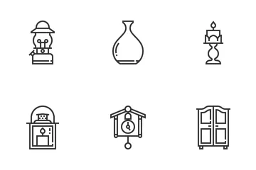 Home Decoration Icon Pack