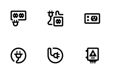 Home Electricity Icon Pack