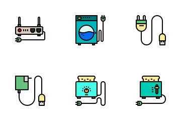 Home Electronics Icon Pack