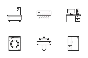 Home Equipment Icon Pack