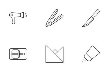 Home Equipment Icon Pack