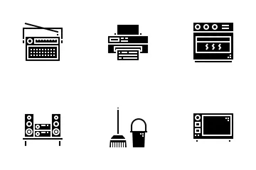 Home Equipment Icon Pack