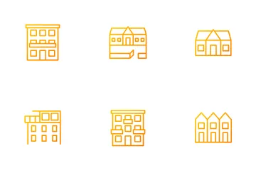 Home Exteriors Icon Pack