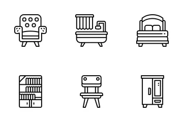 Home Furniture Icon Pack