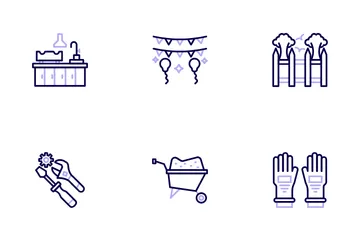 Home Improvement Items Icon Pack