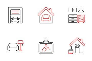 Home Interior Icon Pack