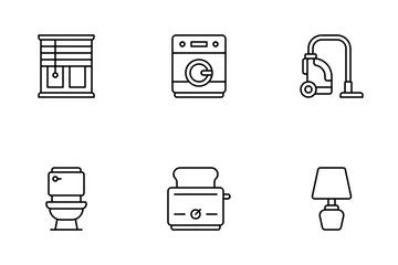 Home Living Icon Pack